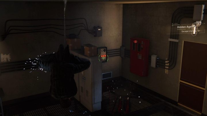 Get into a secret room and start your search - Marvels Spider-Man: Hidden Agenda - walkthrough - Main missions - Spider-Man Game Guide