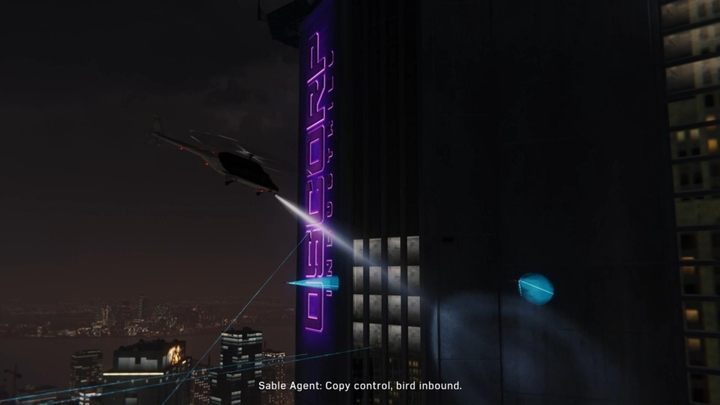 When you hack another box, the helicopters will join the search - Marvels Spider-Man: Spider-Hack - walkthrough - Main missions - Spider-Man Game Guide