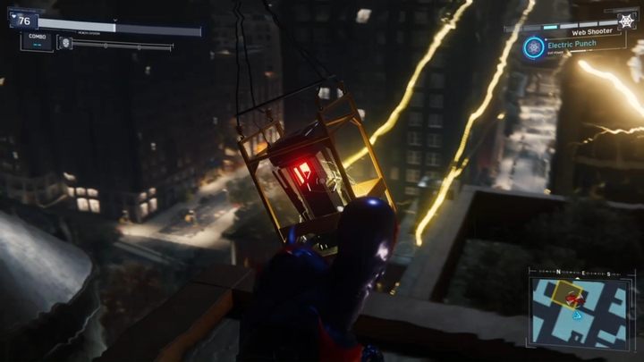Move on to the next skyscraper and repeat the previous procedure - Marvels Spider-Man: ...into the fire - walkthrough - Main missions - Spider-Man Game Guide