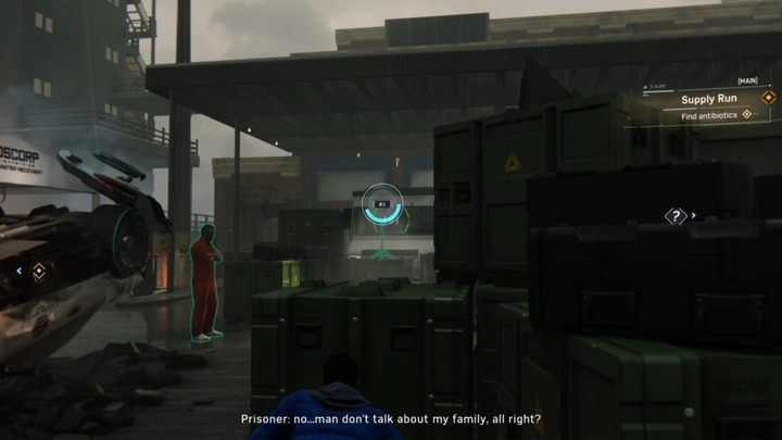 Again, you need to use hacking to unlock the passage - Marvels Spider-Man: Supply Run - walkthrough - Main missions - Spider-Man Game Guide