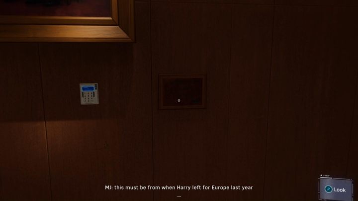 Put on the prototype mask and look at the wall - Marvels Spider-Man: Step Into My Parlour... - walkthrough - Main missions - Spider-Man Game Guide