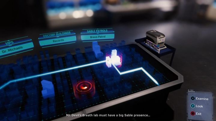 Approach the table - Marvels Spider-Man: Step Into My Parlour... - walkthrough - Main missions - Spider-Man Game Guide
