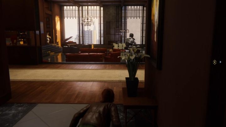 Unfortunately, MJ will make some noise, which will get the attention of Silver Sable - Marvels Spider-Man: Step Into My Parlour... - walkthrough - Main missions - Spider-Man Game Guide