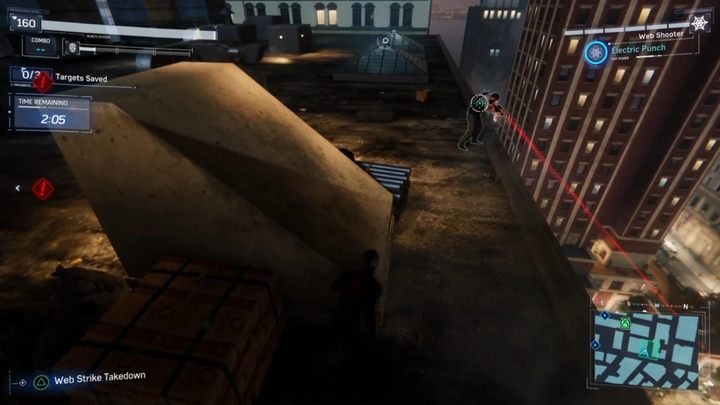 Now, three points will appear on the map, marking the locations of the remaining snipers - Marvels Spider-Man: Snipe Hunt - walkthrough - Side Missions - Spider-Man Game Guide