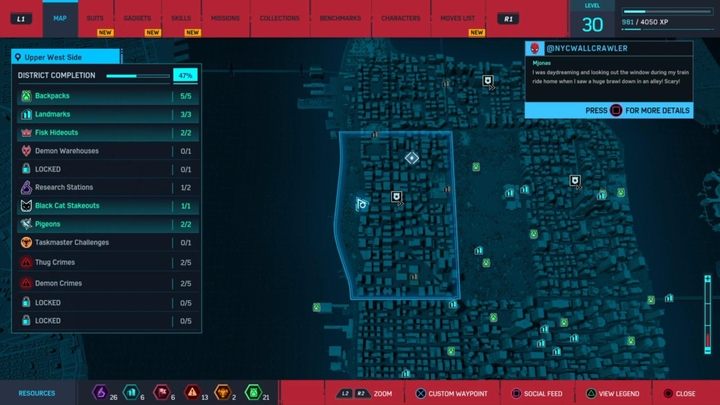 You will have to find another missing person - Marvels Spider-Man: Over his head - walkthrough - Side Missions - Spider-Man Game Guide