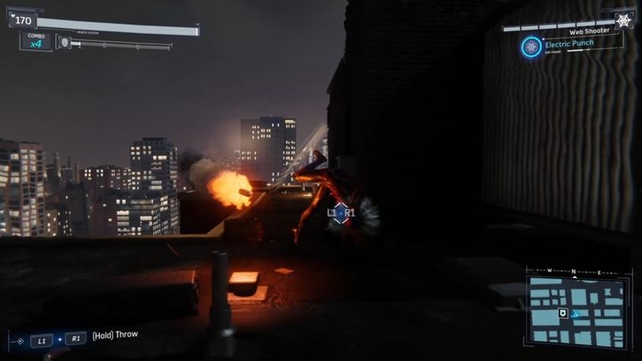 After the fight, approach the disks and take them away - Marvels Spider-Man: Error File Not Found - walkthrough - Side Missions - Spider-Man Game Guide