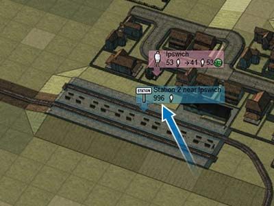 There are many passengers waiting on the station, so adding another line should solve the overcrowding problem and increase the passenger transport profits. - How to quickly earn tokens? | Fast start - Fast start - Mashinky Game Guide