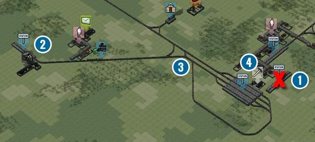 Industrial stations - factories - How to effectively build stations? | Building and management - Building and management - Mashinky Game Guide