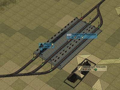 Additionally, the destination station (processing plant, factory) can have a few stations - Advanced connections and stations | Building and management - Building and management - Mashinky Game Guide