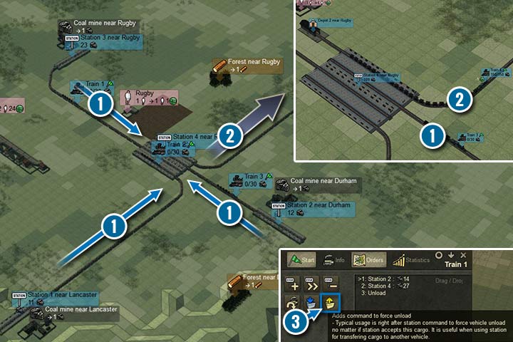 You must create two new connections - Transshipment stations | Building and management - Building and management - Mashinky Game Guide