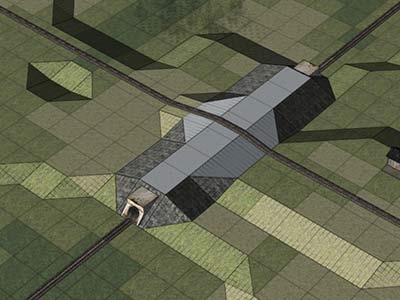 Advantages: you can build constructions above them; they can be under every object, trains ride with same speed in tunnels as on regular rails - Bridges or tunnels | Building and management - Building and management - Mashinky Game Guide