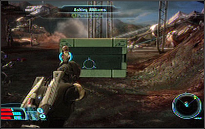 I suggest to clear the area from other geths first and then get rid of the armature - Mass Effect: Entrance To The Ruins - Therum walkthrough - Mass Effect: Therum - Mass Effect Guide & Walkthrough