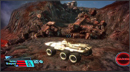 Your Mako trip will quite quickly come to an end, because youll get to a narrow pass between the rocks - Mass Effect: Entrance To The Ruins - Therum walkthrough - Mass Effect: Therum - Mass Effect Guide & Walkthrough
