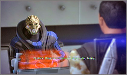 Go to the C-Sec Academy (C3-1) and talk with Chellick - Mass Effect: Citadel p. 4 - walkthrough - Mass Effect: Citadel - 1st visit - Mass Effect Guide & Walkthrough