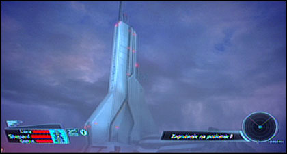 Near the entrance to the Peak 15 building (NOV5-B), there will be the last turret - Mass Effect: Noveria p. 4 - walkthrough - Mass Effect: Noveria - Mass Effect Guide & Walkthrough