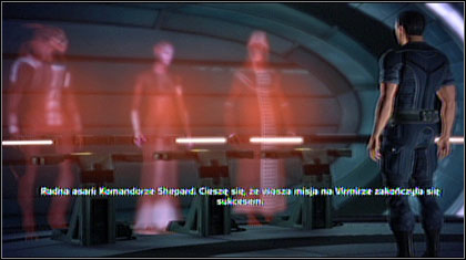 When youll try to use the galaxy map, youll receive the message to arrive at the Citadel immediately - Mass Effect: Virmire p. 3 - walkthrough - Mass Effect: Virmire - Mass Effect Guide & Walkthrough