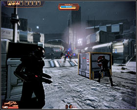 If youve done everything according to the plan youll initiate a cut-scene showing quarians being slaughtered by an YMIR mech - Mass Effect 2: Freedoms Progress - Prologue walkthrough - Main quests - Mass Effect 2 Guide & Walkthrough