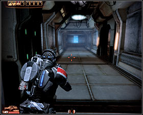 Make sure to explore the corridor located behind the barricade thoroughly, because youll find an interesting rifle next to one of the dead turians - Mass Effect 2: Dossier: The Professor - walkthrough - Main quests - Mass Effect 2 Guide & Walkthrough
