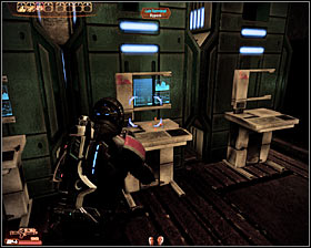 Once youre inside a new room you should interact with a medical station and hack into one of the computer terminals (first screenshot) to earn 4000 credits - Mass Effect 2: Dossier: The Warlord - walkthrough - Main quests - Mass Effect 2 Guide & Walkthrough