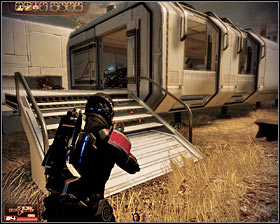Continue moving forward and MAKE SURE to examine an interactive object lying on the ground (first screenshot) - Mass Effect 2: Horizon - walkthrough - Main quests - Mass Effect 2 Guide & Walkthrough