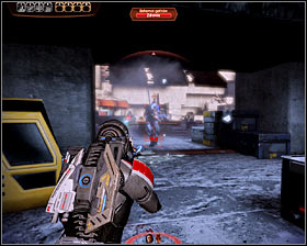 The most important thing to do here is to locate the first demolition charge (first screenshot) - Mass Effect 2: Dossier: Tali - walkthrough - Main quests - Mass Effect 2 Guide & Walkthrough