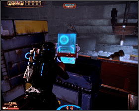 Make sure to destroy all the geth before exiting the warehouse - Mass Effect 2: Dossier: Tali - walkthrough - Main quests - Mass Effect 2 Guide & Walkthrough