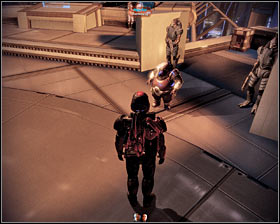 Youll soon arrive in a new area called [Illium - Spaceport] and youll start off by watching a cut-scene of a conversation between several characters involved in a murder that took place in this area - Mass Effect 2: Dossier: The Justicar - walkthrough - Main quests - Mass Effect 2 Guide & Walkthrough