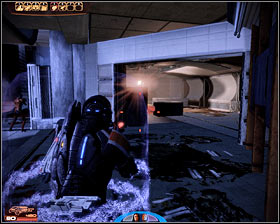 Keep heading towards a passageway where you can see Eclipse troops and mechs showing up (first screenshot) - Mass Effect 2: Dossier: The Assassin - walkthrough - Main quests - Mass Effect 2 Guide & Walkthrough