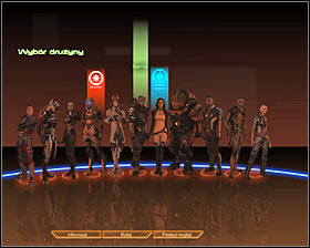 3) The final third decision requires you to pick two followers to take with you on the first mission on board of the Collector base and naturally you wont be allowed to choose other teams leaders - Mass Effect 2: Stop the Collectors - Finale Part 1 - walkthrough - Main quests - Mass Effect 2 Guide & Walkthrough