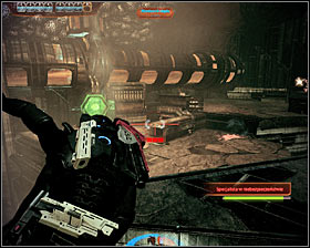 Once again, you should consider using biotic powers on some of the flying enemies noticed in the area - Mass Effect 2: Collector Base: Infiltration - walkthrough - Main quests - Mass Effect 2 Guide & Walkthrough