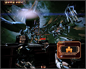 Choose a heavy weapon from your arsenal and use this opportunity to destroy two remaining tubes - Mass Effect 2: Stop the Collectors - Finale Part 2 - walkthrough - Main quests - Mass Effect 2 Guide & Walkthrough