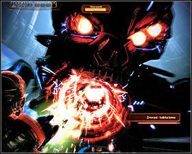 Dont forget to find a good cover fro Shepard as well, especially since the Reaper will be using a very powerful laser weapon to hurt you - Mass Effect 2: Stop the Collectors - Finale Part 2 - walkthrough - Main quests - Mass Effect 2 Guide & Walkthrough