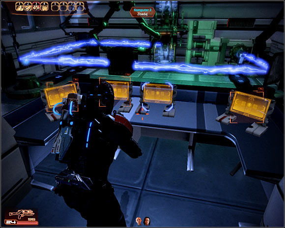 Youll now have to solve a simple riddle - Mass Effect 2: Abandoned Research Station - N7 walkthrough - N7 quests - Mass Effect 2 Guide & Walkthrough