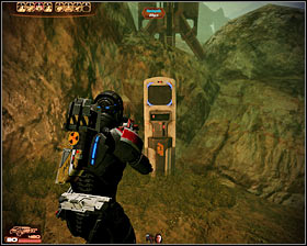 You may begin your exploration of the [Tarith - Blood Pack relay] map - Mass Effect 2: Blood Pack Communications Relay - N7 walkthrough - N7 quests - Mass Effect 2 Guide & Walkthrough