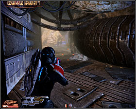 I would strongly recommend being careful here, especially while going against the Eclipse troopers - Mass Effect 2: Captured Mining Facility - N7 walkthrough - N7 quests - Mass Effect 2 Guide & Walkthrough