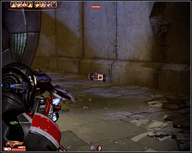 You may now enter a medium-sized chamber with a large shiny object - Mass Effect 2: Abandoned Mine - N7 walkthrough - N7 quests - Mass Effect 2 Guide & Walkthrough