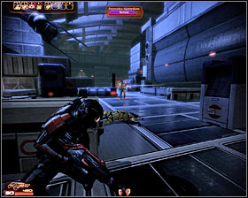 Wait until youre transported to [Illium - Shipping station] where youll automatically trigger a conversation with a leader of the mercenaries - Mass Effect 2: Miranda: The Prodigal - walkthrough - Companion quests - Mass Effect 2 Guide & Walkthrough