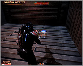 Notice that theres a new opportunity of taking out enemy soldiers here - you can fire at large explosive containers moving above your heads (first screenshot) - Mass Effect 2: Miranda: The Prodigal - walkthrough - Companion quests - Mass Effect 2 Guide & Walkthrough