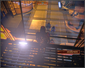 The objective of this part of the mission will be to follow Joram using the balconies - Mass Effect 2: Thane: Sins of the Father - walkthrough - Companion quests - Mass Effect 2 Guide & Walkthrough