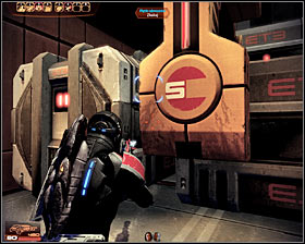 Check if your team is taking cover after dealing with the mini-boss, because an YMIR mech will soon appear inside the warehouse - Mass Effect 2: Garrus: Eye for an Eye - walkthrough - Companion quests - Mass Effect 2 Guide & Walkthrough