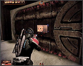 A large group of opponents is guarding the entrance to a nearby hospital (first screenshot), but thankfully they will remain behind cover instead of trying to close the distance separating your from them - Mass Effect 2: Mordin: Old Blood - walkthrough - Companion quests - Mass Effect 2 Guide & Walkthrough