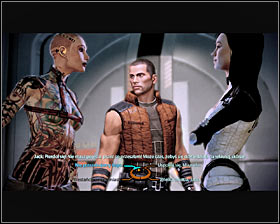 After youve returned to the Normandy youll witness a confrontation between Jack and Miranda - Mass Effect 2: Jack: Subject Zero - walkthrough - Companion quests - Mass Effect 2 Guide & Walkthrough