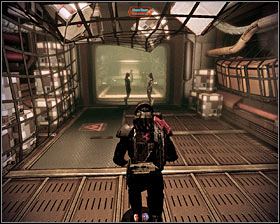 As soon as youve boarded one of the ships of the [Migrant fleet] youll have to talk to Captain KarDann and then youll be allowed to start exploring the vessel - Mass Effect 2: Tali: Treason - walkthrough - Companion quests - Mass Effect 2 Guide & Walkthrough