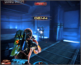 In both cases youll be informed that youll have only a short window of time (three minutes) to escape the base - Mass Effect 2: Legion: A House Divided - walkthrough - Companion quests - Mass Effect 2 Guide & Walkthrough