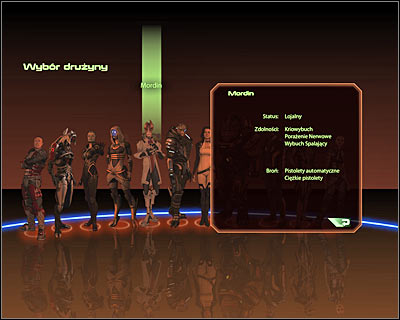 You pick a team each time when you leave Normandy and its a possible to choose a different squad for each assignment - Mass Effect 2: All potential team members - list - World Atlas - Team - Mass Effect 2 Guide & Walkthrough