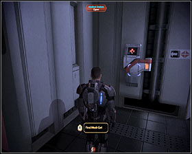 You may proceed to the next room where youll encounter heavily wounded doctor Wilson - Mass Effect 2: Lazarus Research Station - Prologue walkthrough - Main quests - Mass Effect 2 Guide & Walkthrough