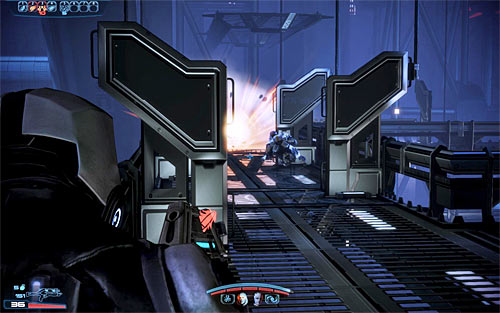Notice that the remains of the proto-Reaper are being stored in this part of the station and you should also know that you may find different parts of the Reaper depending on the choices youve made in the finale of the previous game - Mass Effect 3: Priority, Cerberus Headquarters - walkthrough - Main Missions - Mass Effect 3 Guide