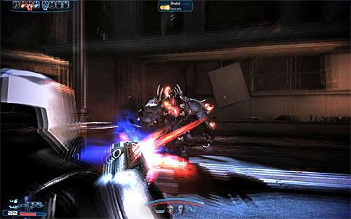 The next part of this battle will take place near a small square - Mass Effect 3: Priority, Earth #2 - walkthrough - Main Missions - Mass Effect 3 Guide