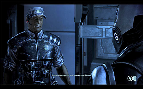 Once youre on board the evacuation shuttle listen to a new conversation with admiral Anderson and notice that you can trigger a paragon interrupt by pressing the right mouse button - Mass Effect 3: Priority, Earth #2 - walkthrough - Main Missions - Mass Effect 3 Guide