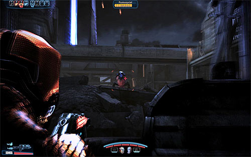 Watch out for a single ravager that will occupy a small hill located to your left (screen above) - Mass Effect 3: Priority, Earth #2 - walkthrough - Main Missions - Mass Effect 3 Guide